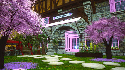 Cafe Exterior - Day